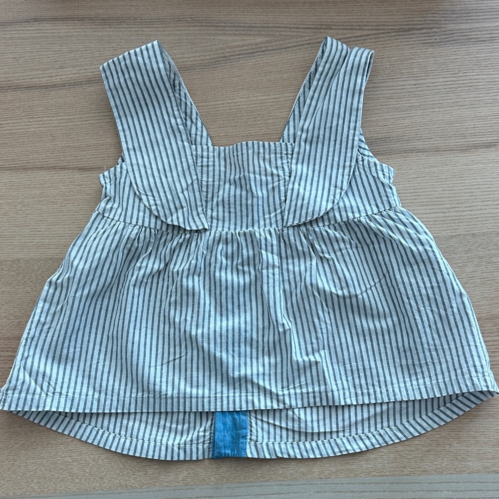 Loir Paris - Striped Sleeveless Kids Top